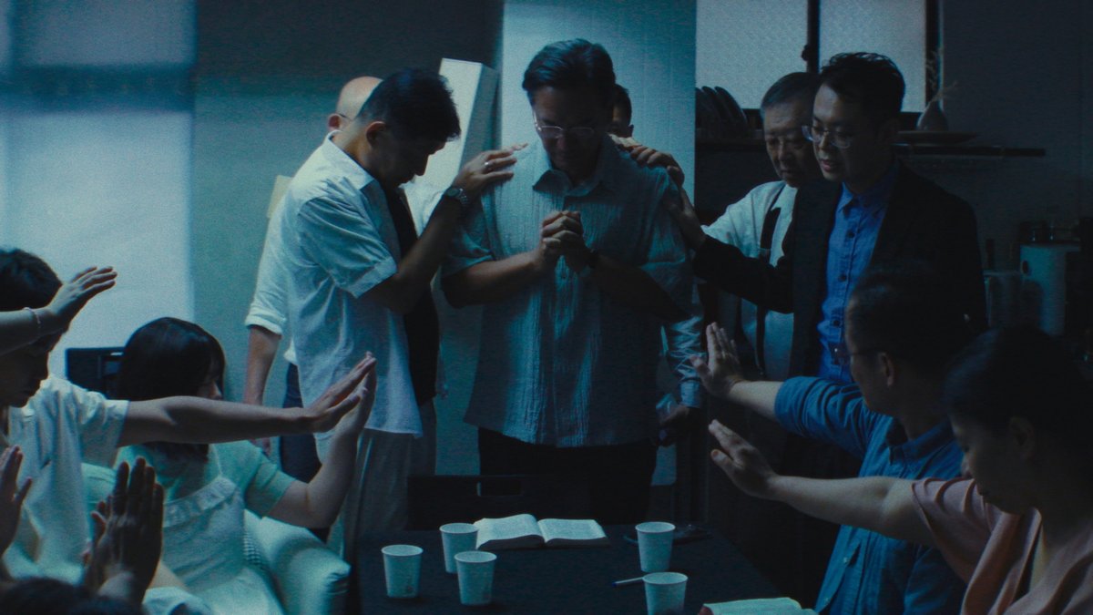 Commandment — home church prayer scene